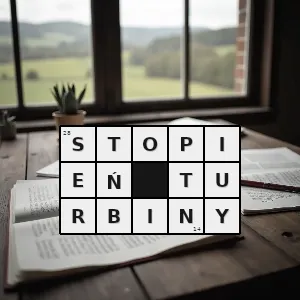 Hasło krzyżówkowe część turbiny w której skład wchodzą nieruchome tarcze łopatek kierowniczych oraz osadzony na wale wieniec łopatek wirnikowych - stopień turbiny – rozwiązanie, synonimy, podpowiedzi i definicje krzyżówkowe